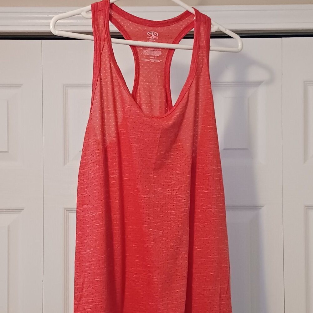 #198 3/$18 - Athletic Works Orange Tank Top Size L